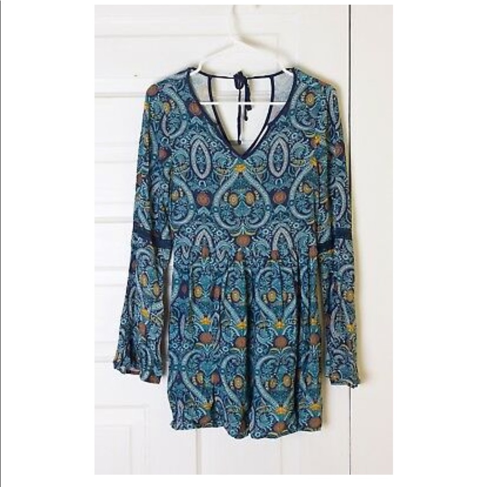 Band of Gypsies Mini Dress with Pockets